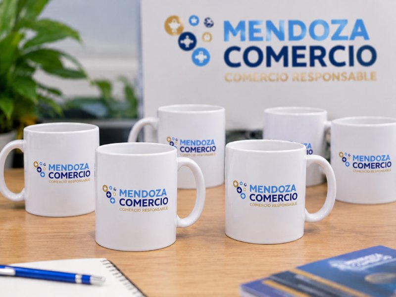 Tazas personalizadas para merchandising