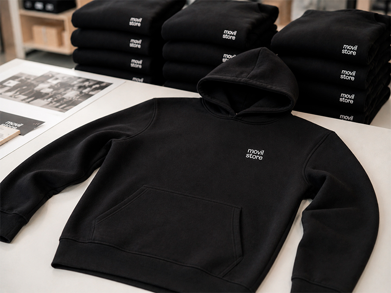 Buzos estampados en DTF textil