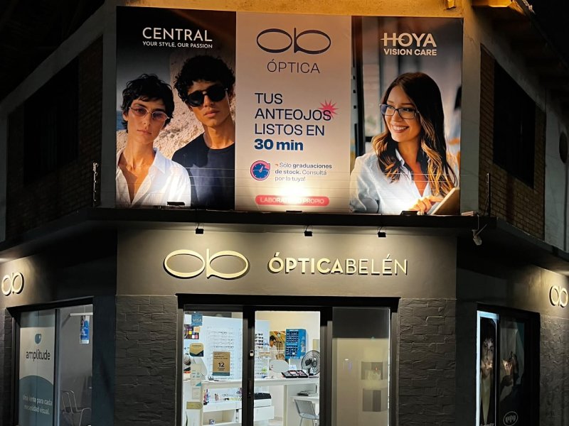 Cartelería comercial en lona
